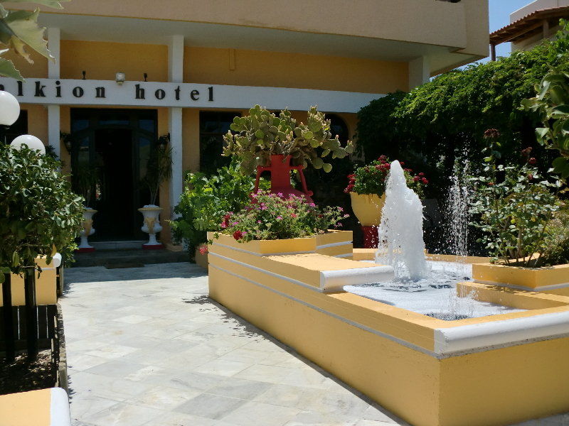 Alkion Hotel Stalós Exterior foto