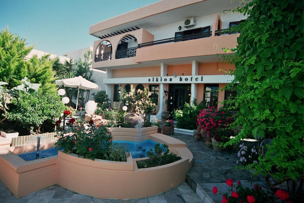 Alkion Hotel Stalós Exterior foto