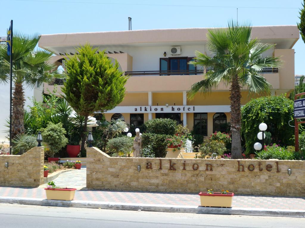 Alkion Hotel Stalós Exterior foto